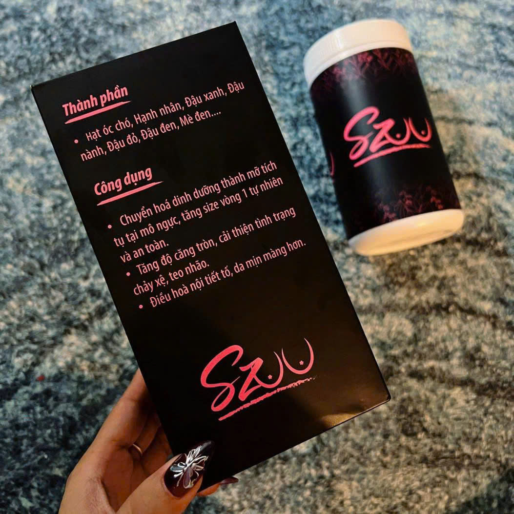Bột Ngũ Cốc SZUU Tăng Size Vòng 1 & Dưỡng Nhan (Hộp 500g)